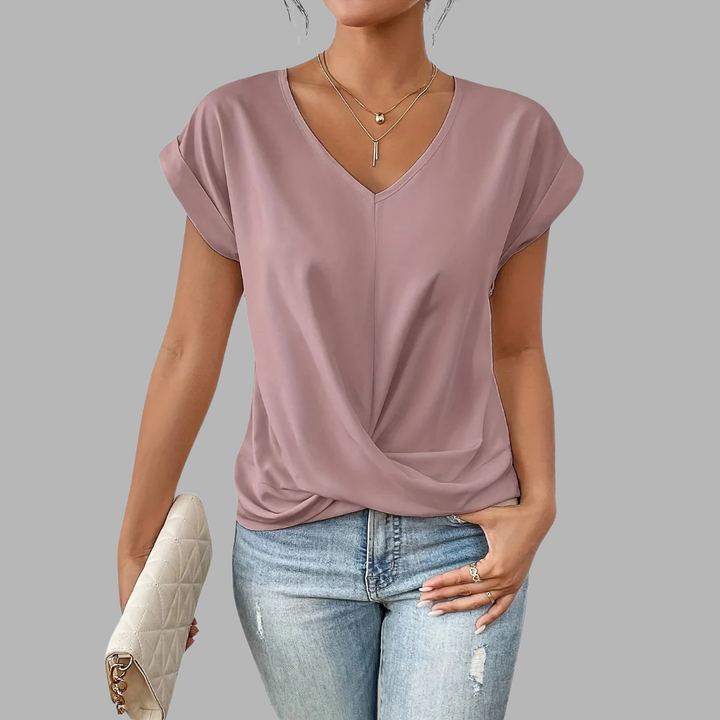 Casual T-shirt with Liv Design