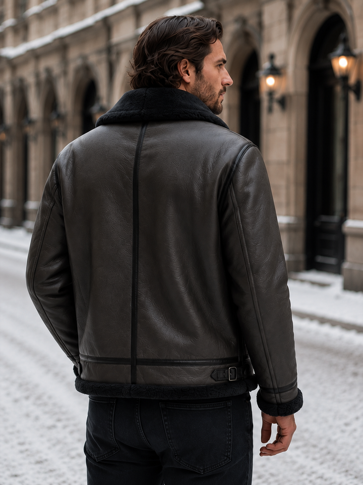 Dalton | Men’s Aviator Jacket – Classic & Winter-Ready