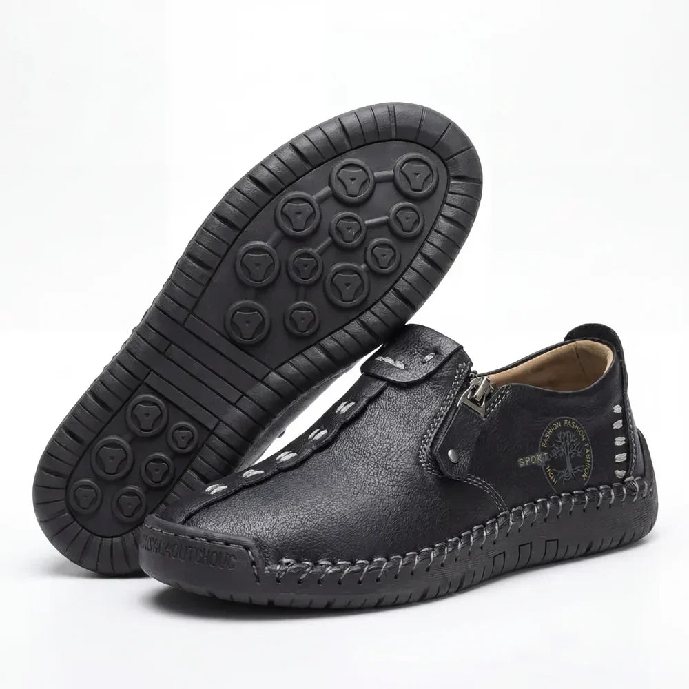 Camilla | Comfortable Zip-Up Orthopaedic Loafers