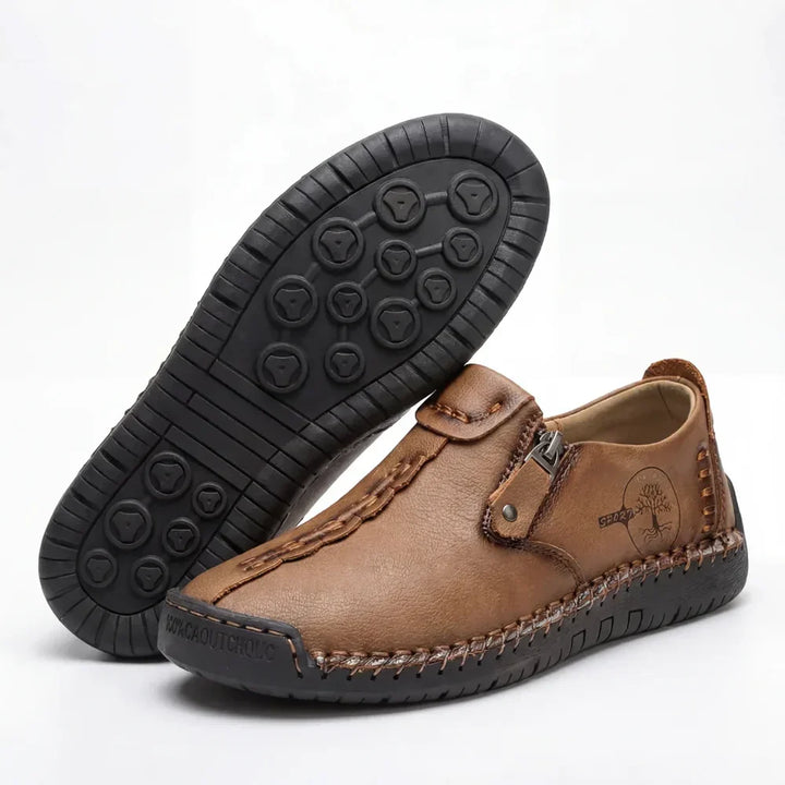 Camilla | Comfortable Zip-Up Orthopaedic Loafers