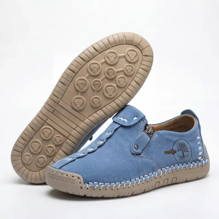 Camilla | Comfortable Zip-Up Orthopaedic Loafers