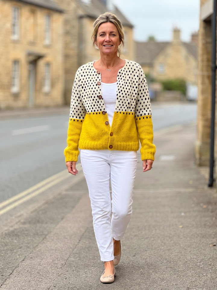Junella™ | Vintage Knit Cardigan Sweater