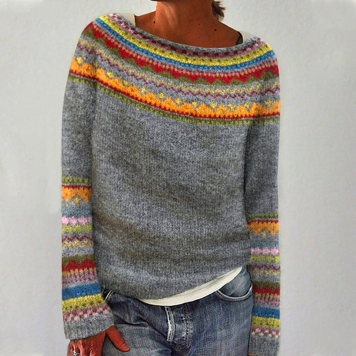 Jasmin™ - Comfortable Retro Jumper