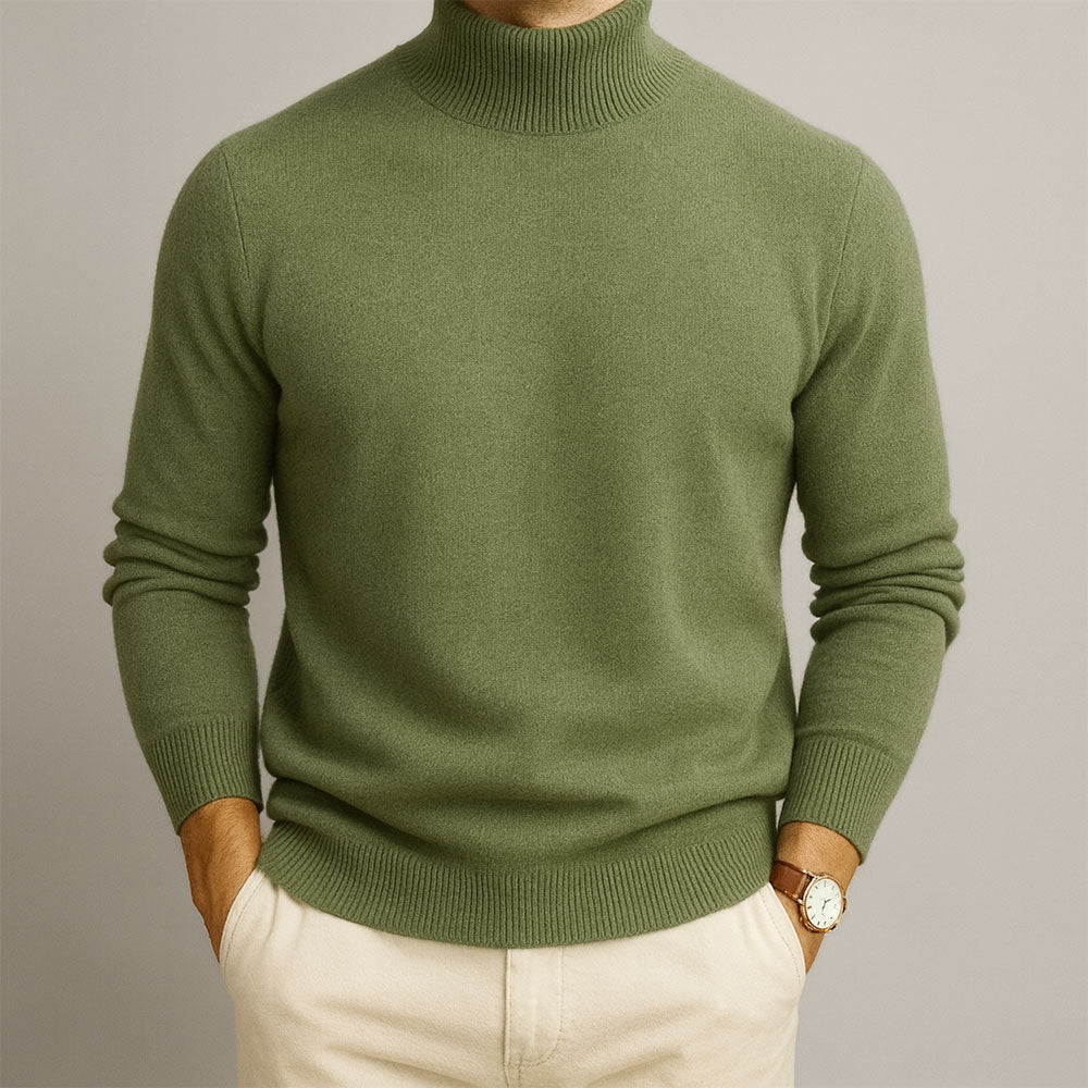 Men's High Neck Jumper