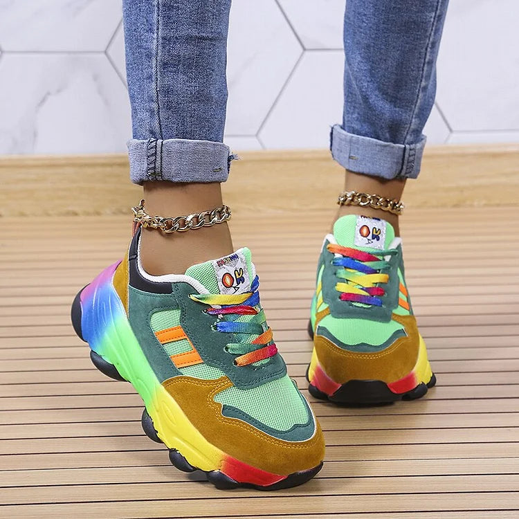 Iris | Rainbow Comfort Trainers