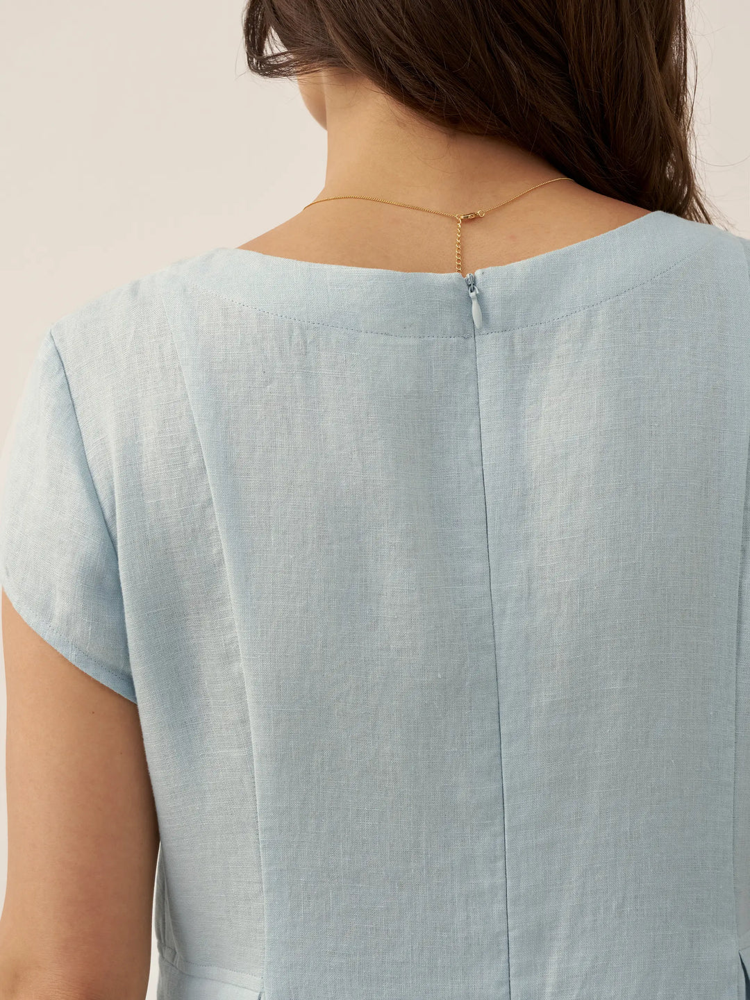 ALEXA | Natural Summer V-Neck Dress