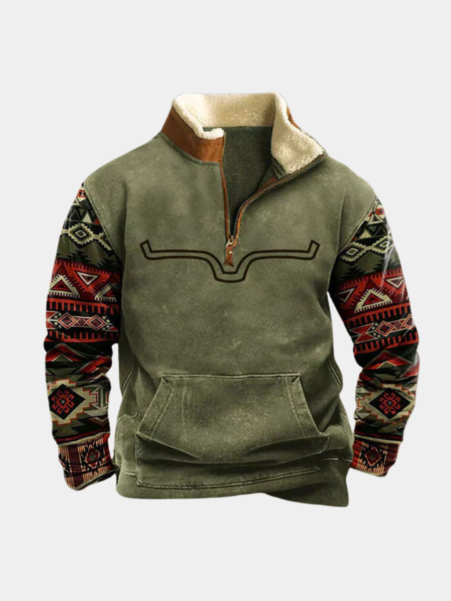 Men's Zip-Up Sweater