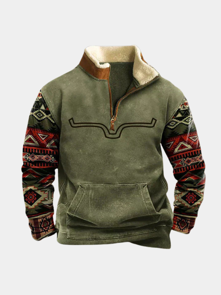 Men's Zip-Up Sweater
