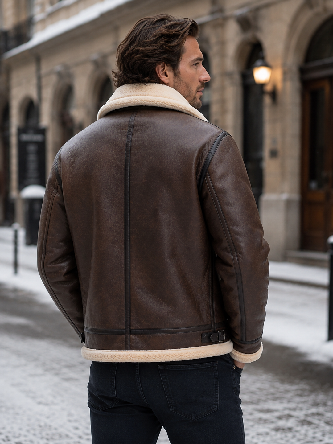 Dalton | Men’s Aviator Jacket – Classic & Winter-Ready