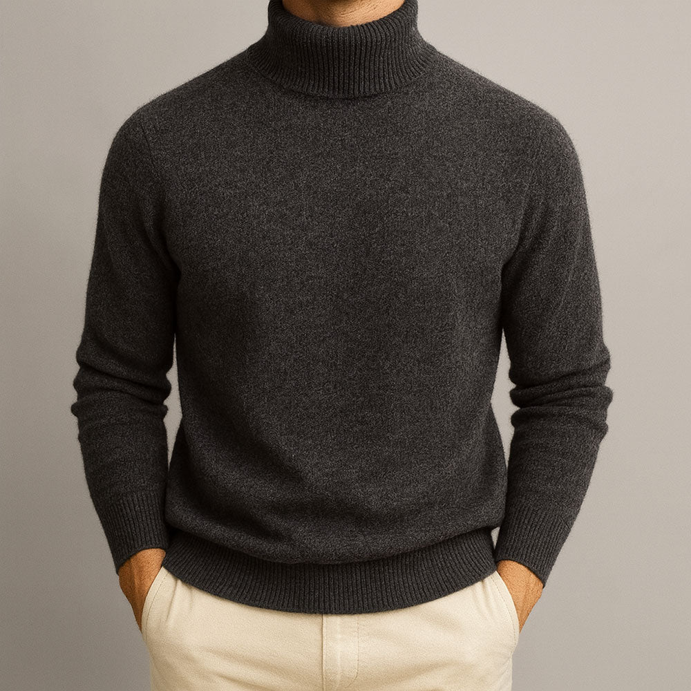 Men's High Neck Jumper