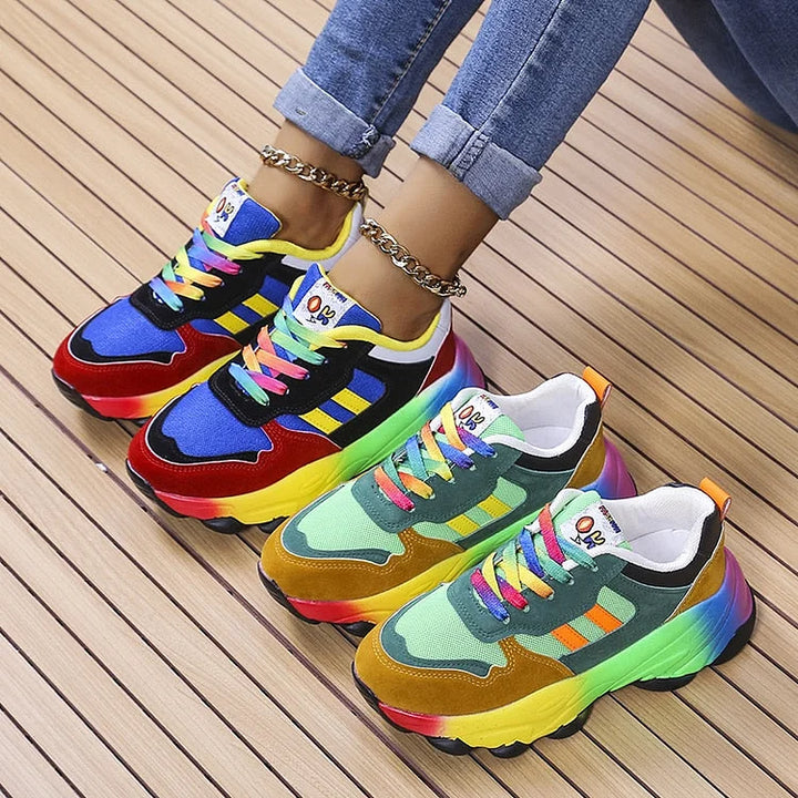 Iris | Rainbow Comfort Trainers
