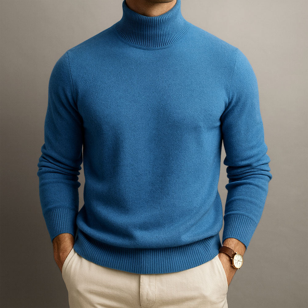 Men's High Neck Jumper