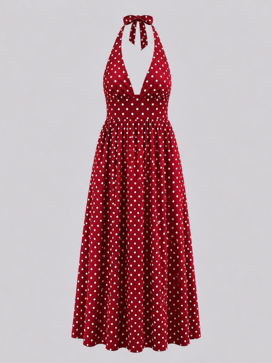 Positano Polka Dot Maxi Dress