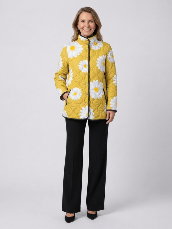 Quilted Daisy Jacket