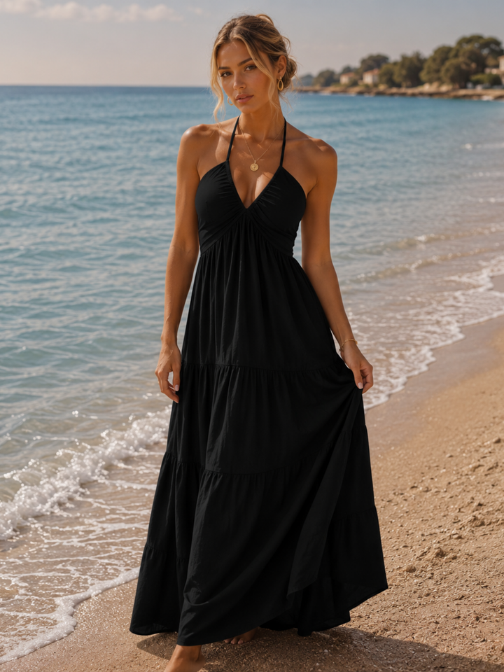 Mykonos Ivory Maxi Dress