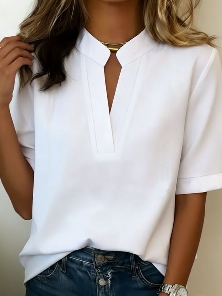Chic V-Neck Blouse Margaux