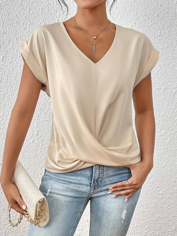Casual T-shirt with Liv Design