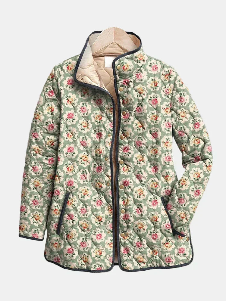 Floral Tapestry Quilted Jacket Amélie