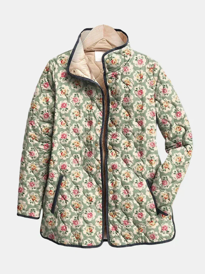 Floral Tapestry Quilted Jacket Amélie
