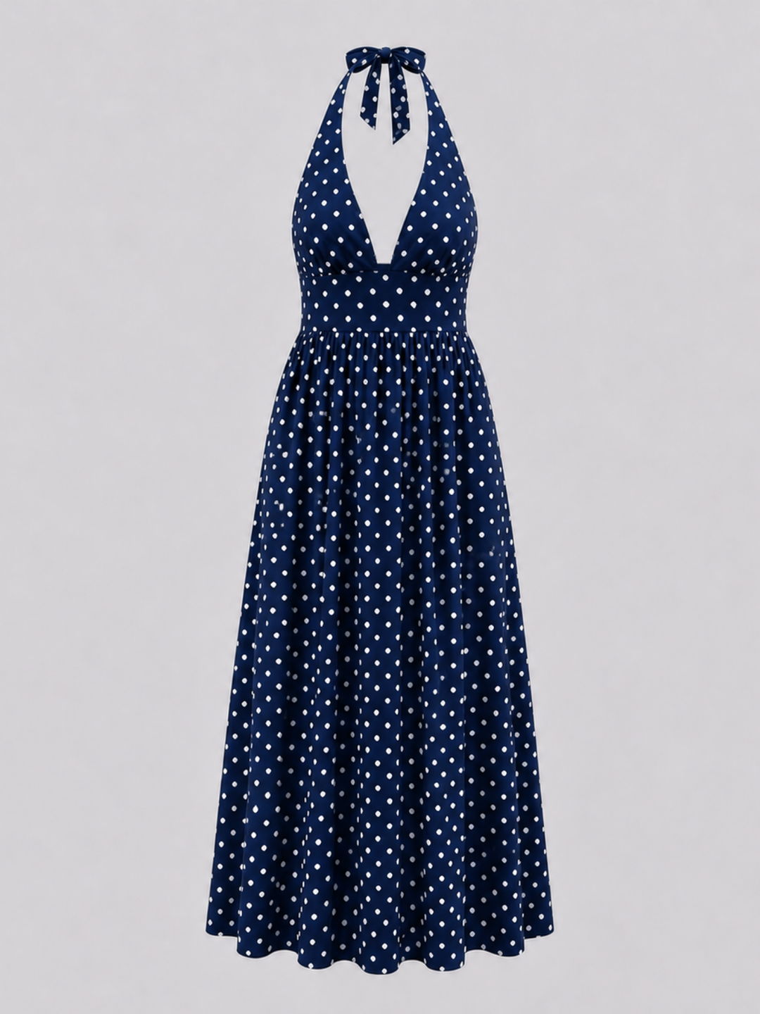 Positano Polka Dot Maxi Dress