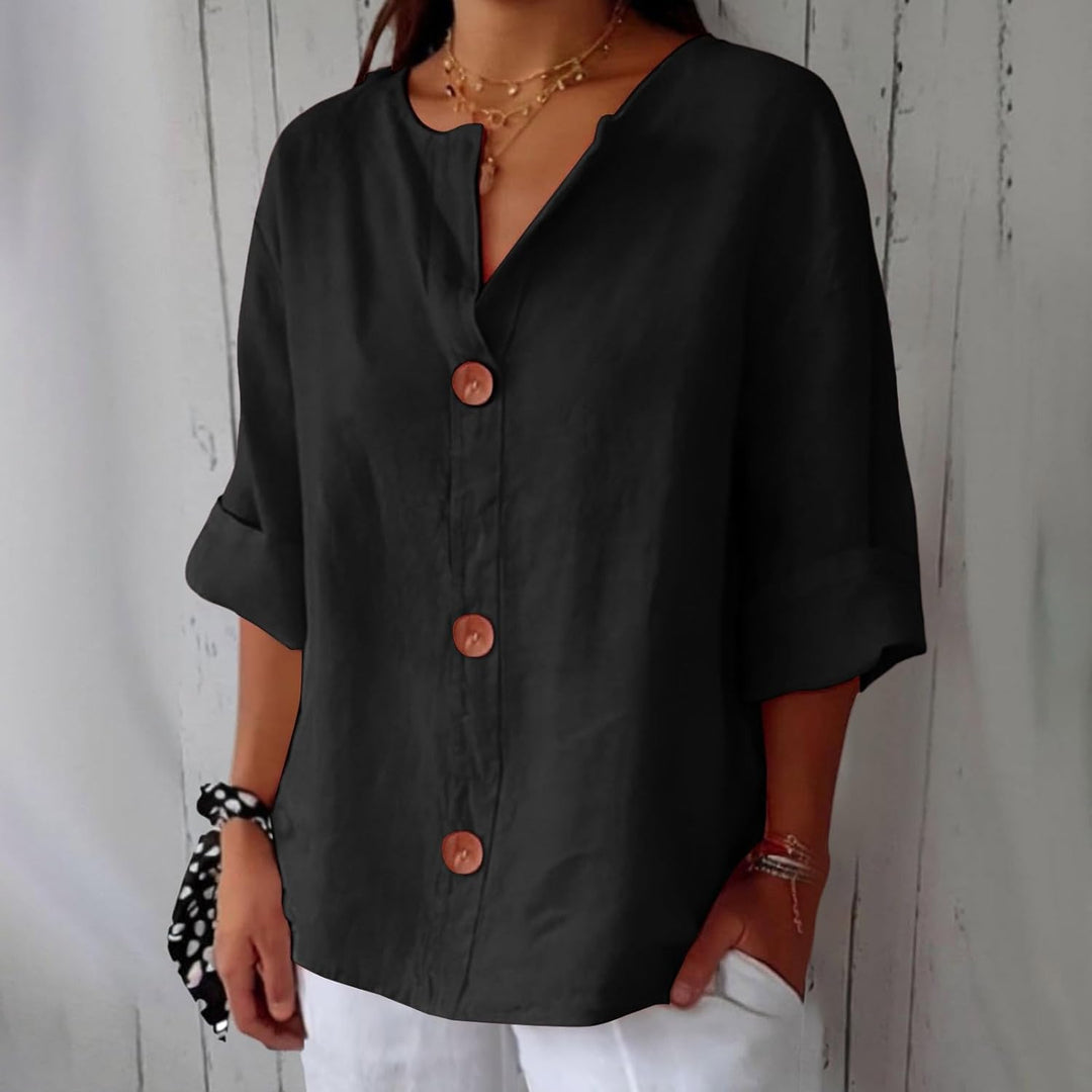 Ella Loose Summer Blouse