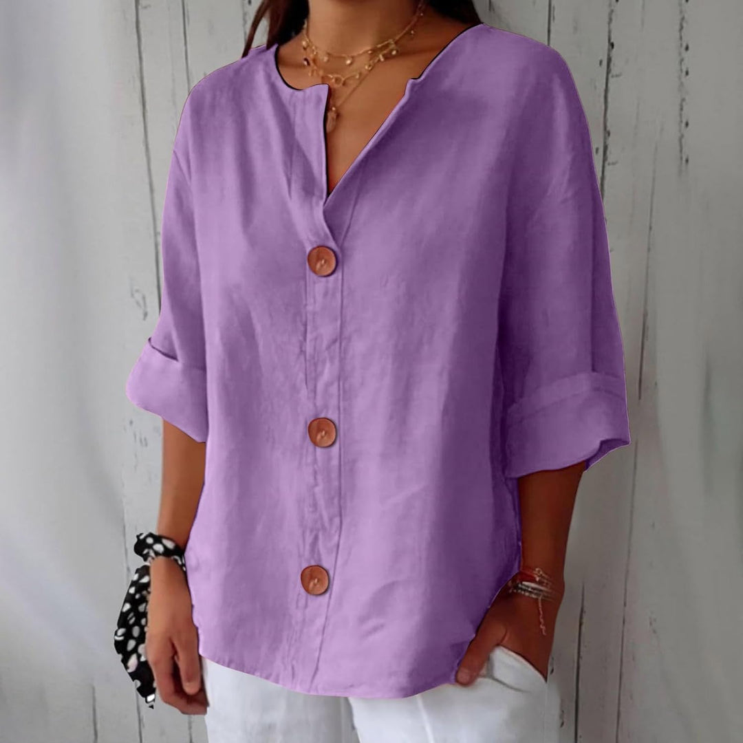 Ella Loose Summer Blouse