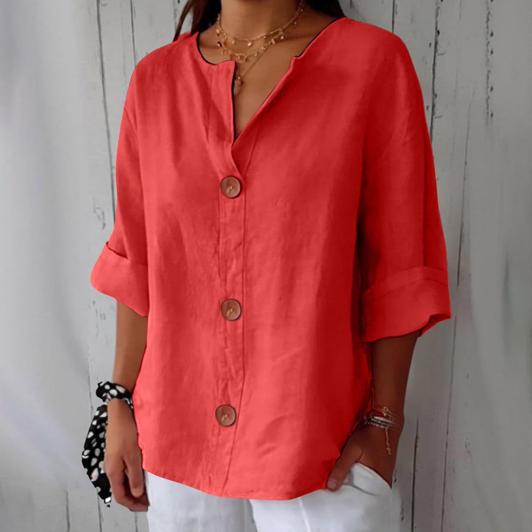 Ella Loose Summer Blouse