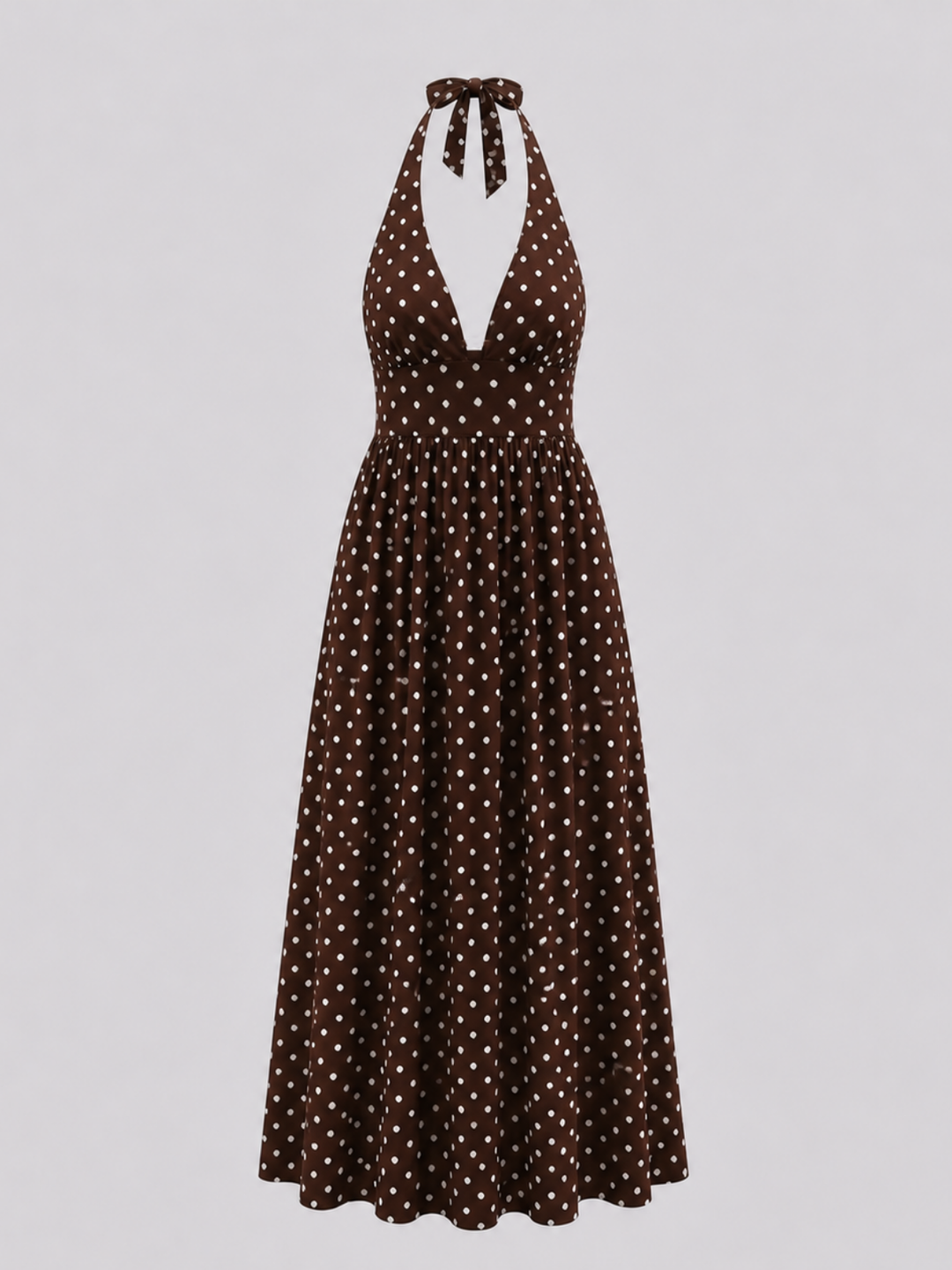 Positano Polka Dot Maxi Dress