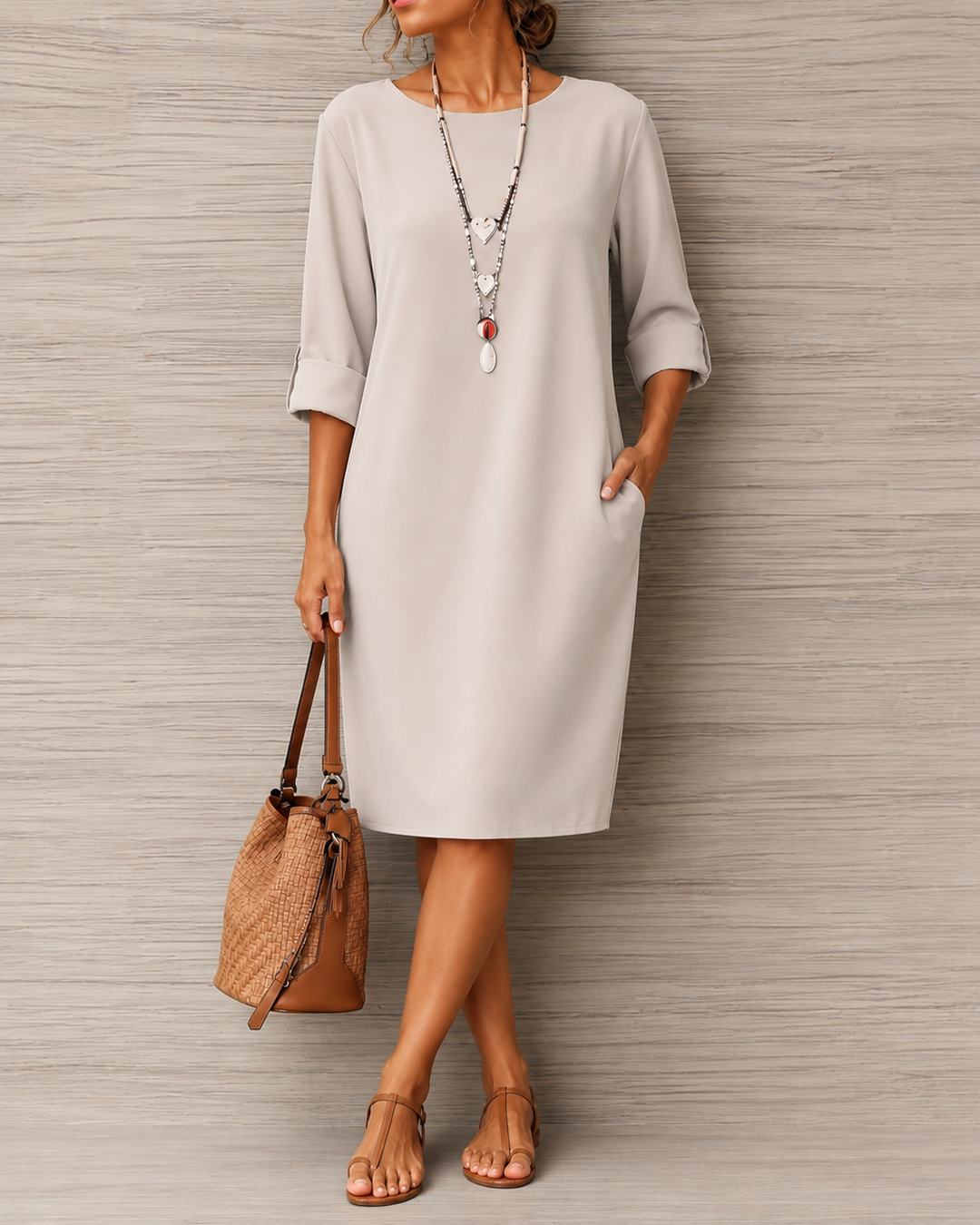 Silvia | Shaping Midi Dress
