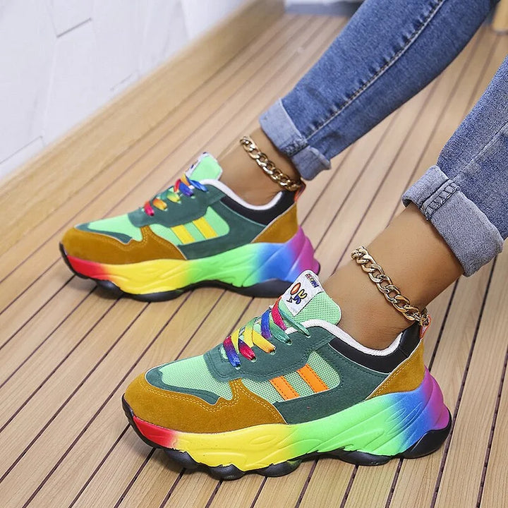 Iris | Rainbow Comfort Trainers