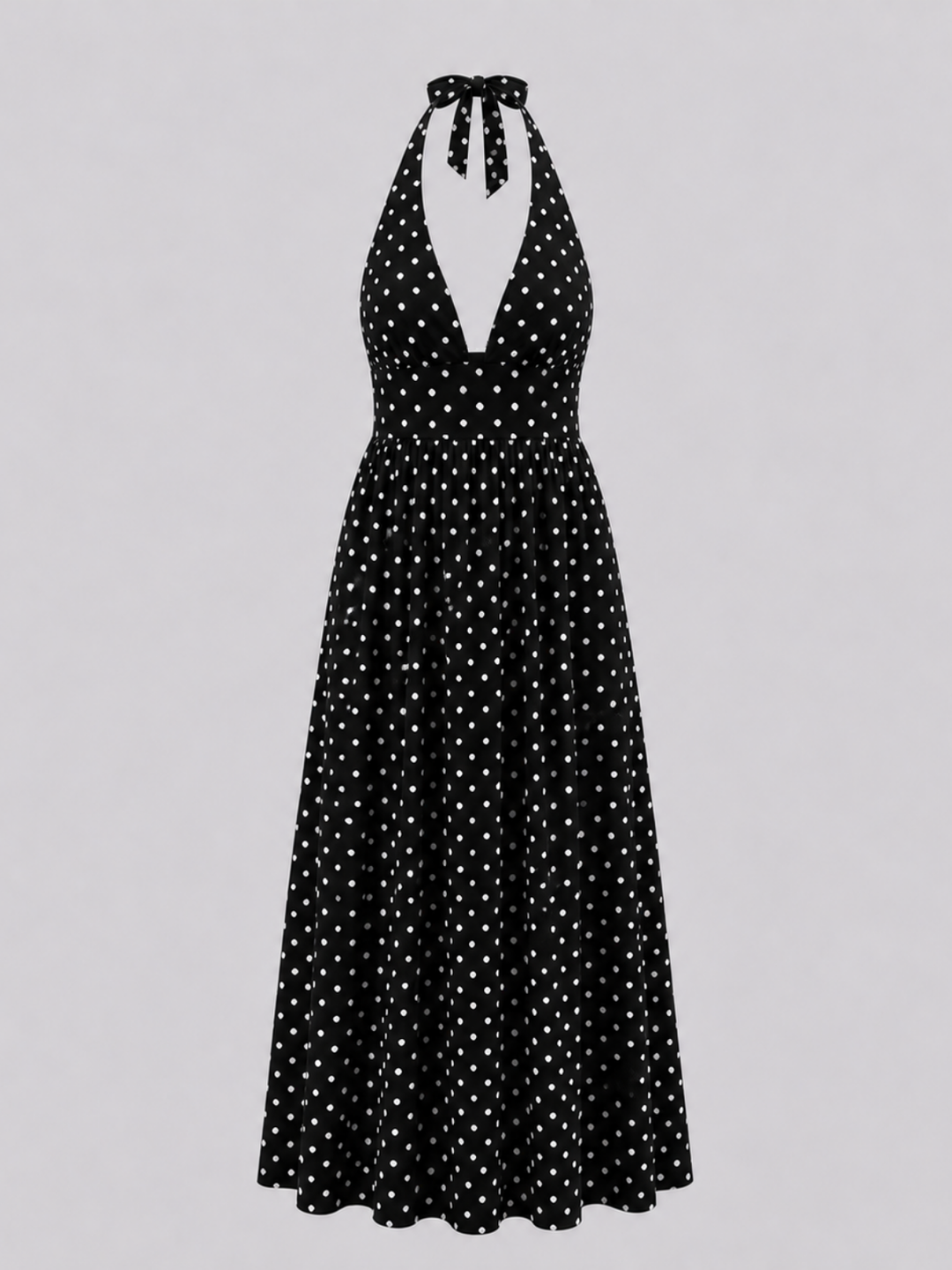 Positano Polka Dot Maxi Dress