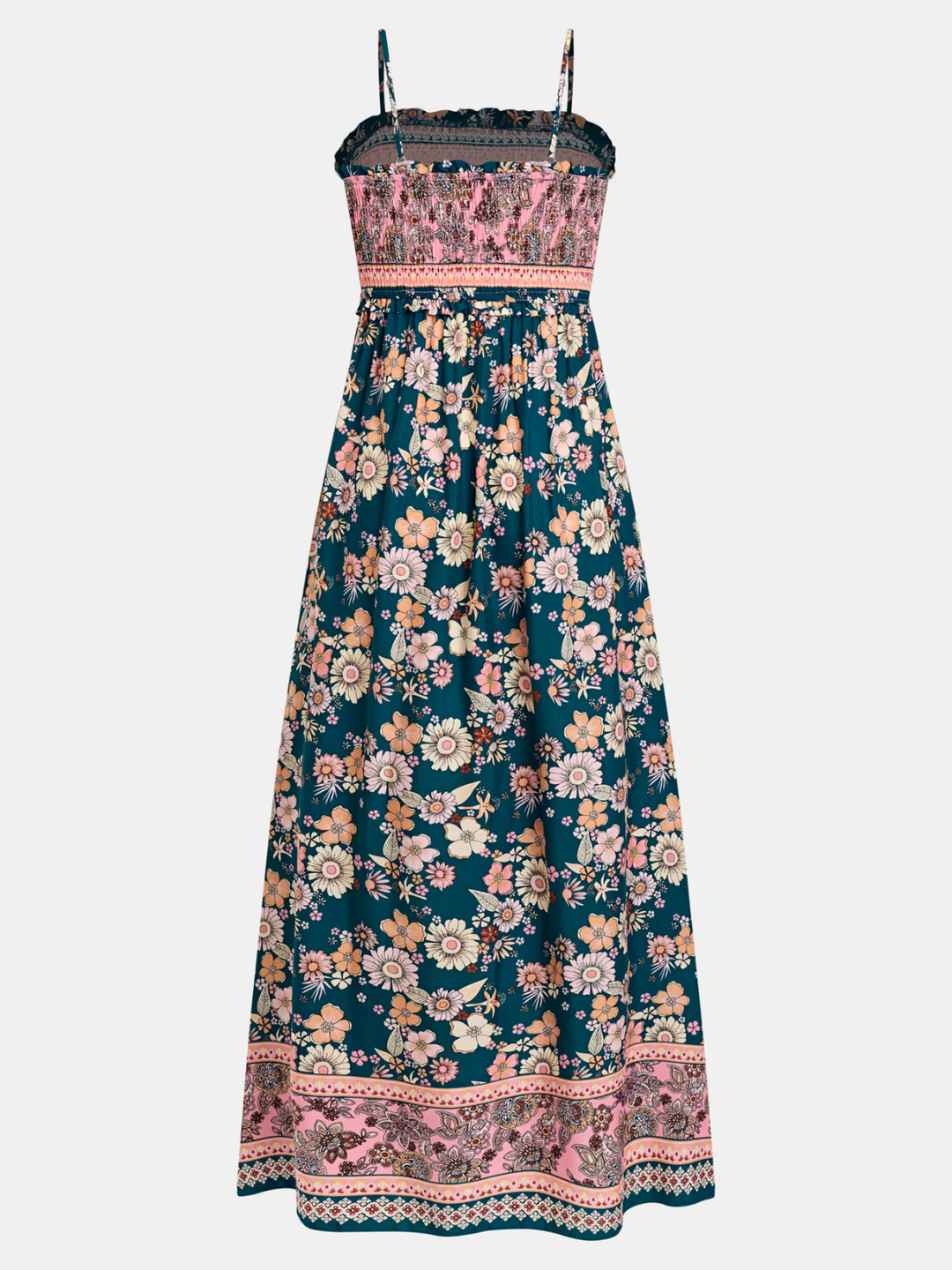 Spring Blooms Floral Maxi Dress
