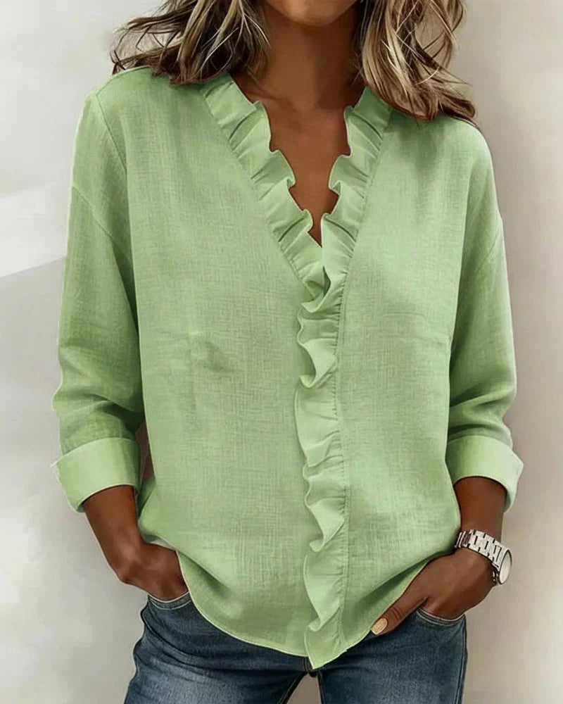 Ruffled Blouse Susan