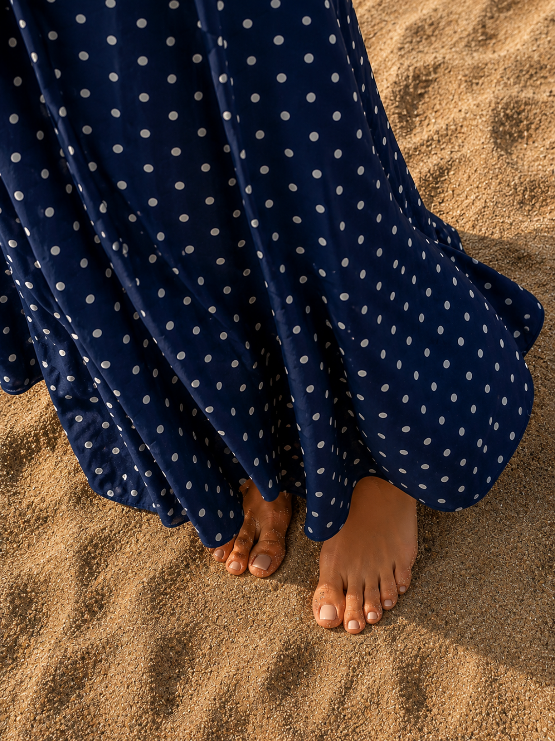 Positano Polka Dot Maxi Dress