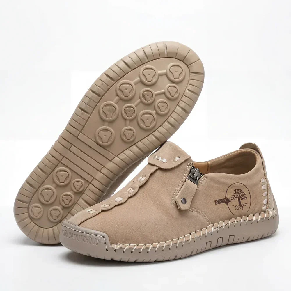 Camilla | Comfortable Zip-Up Orthopaedic Loafers