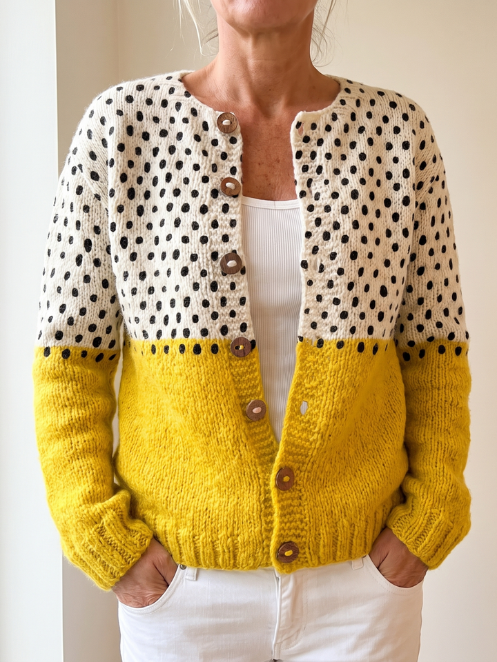 Junella™ | Vintage Knit Cardigan Sweater