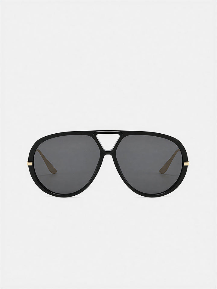 Metal Arm Aviator Sunglasses