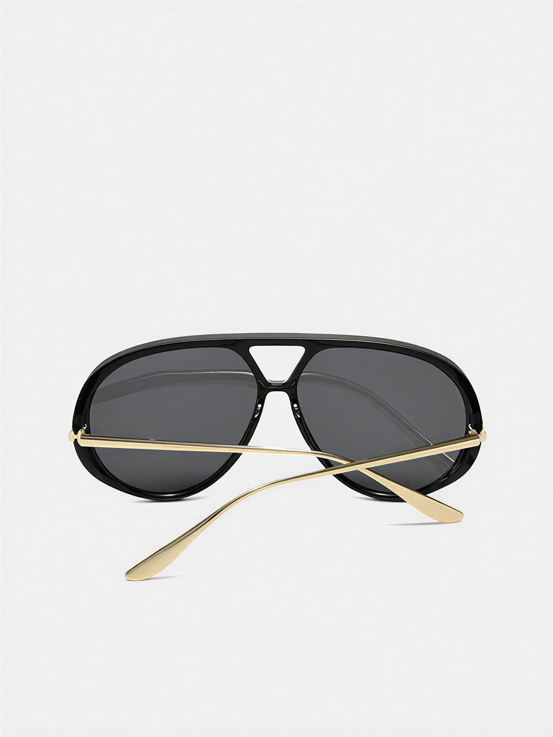 Metal Arm Aviator Sunglasses