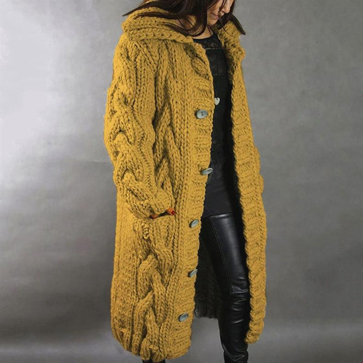 KARINA | COZY CABLE-KNIT COAT