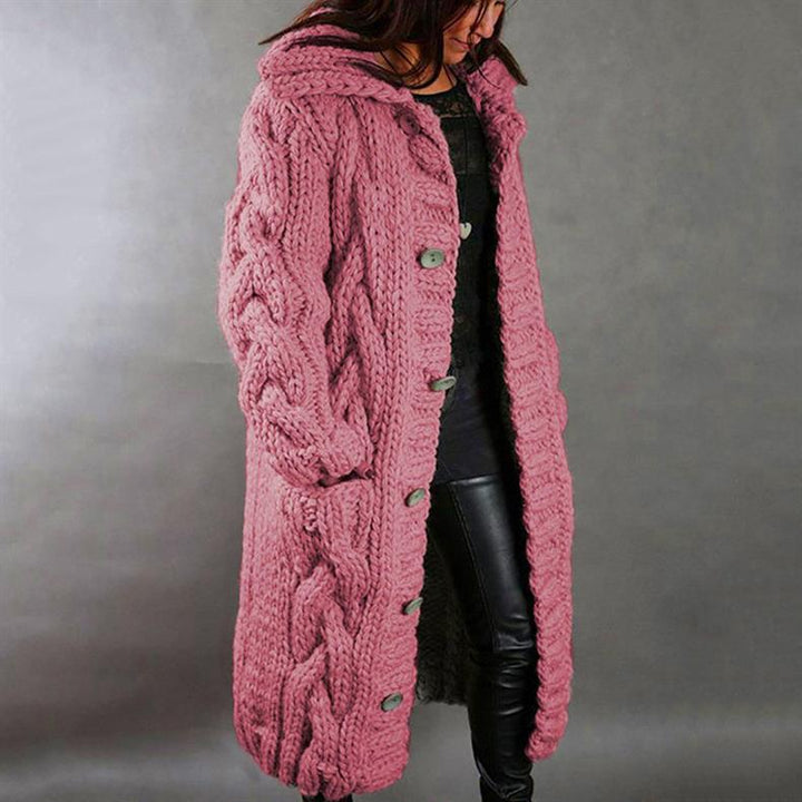 KARINA | COZY CABLE-KNIT COAT