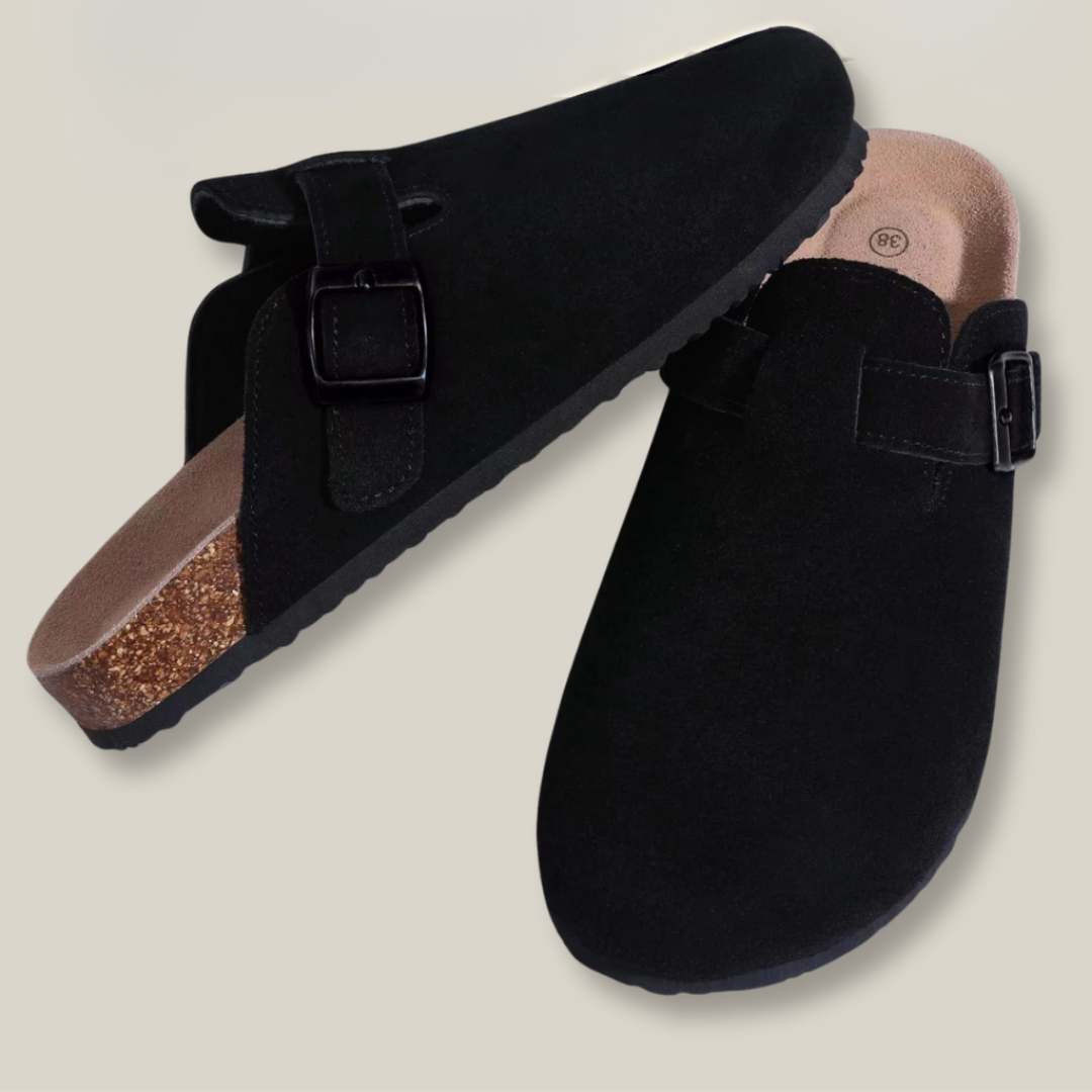 Genuine Suede Clogs