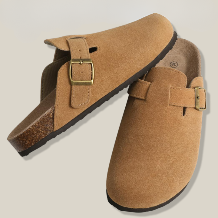Genuine Suede Clogs