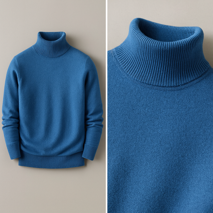 Men's High Neck Jumper