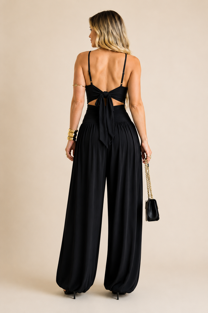 Sienna | Cut-Out Waist Jumpsuit