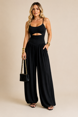 Sienna | Cut-Out Waist Jumpsuit