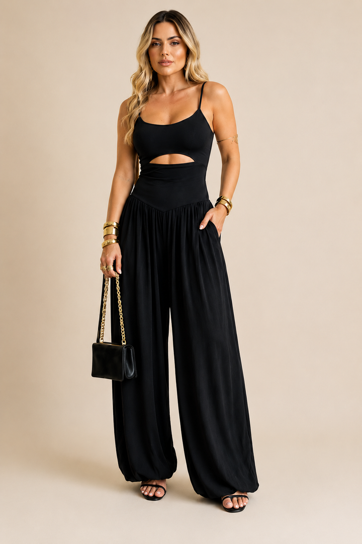 Sienna | Cut-Out Waist Jumpsuit