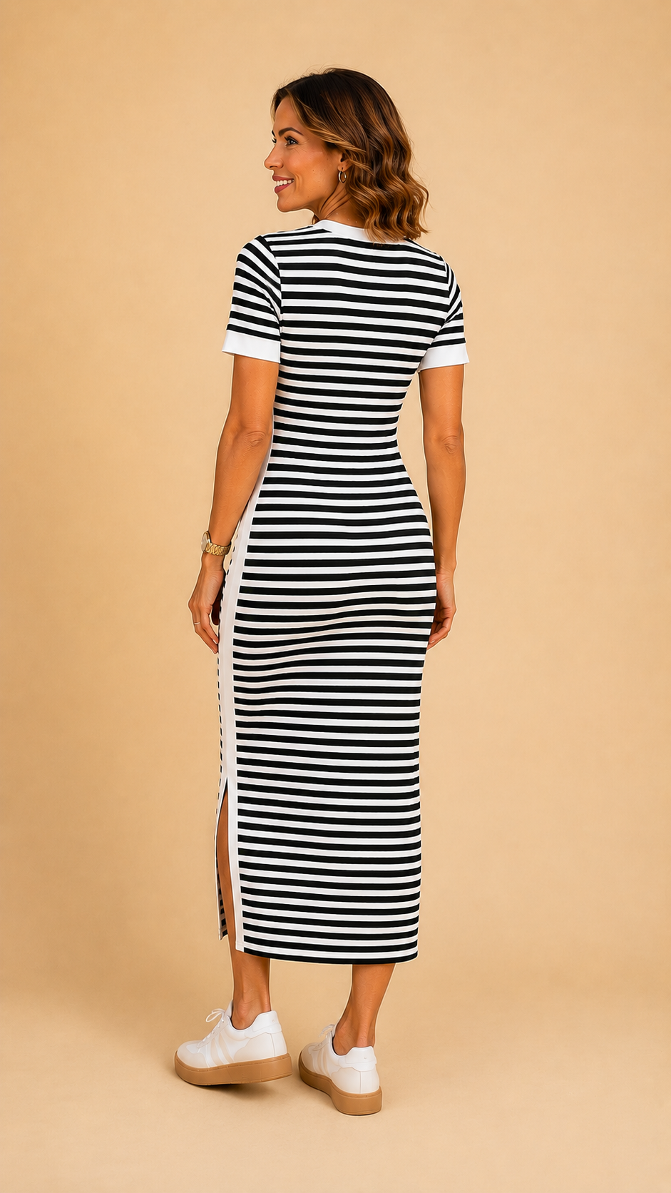 The Avery Colorblock Midi