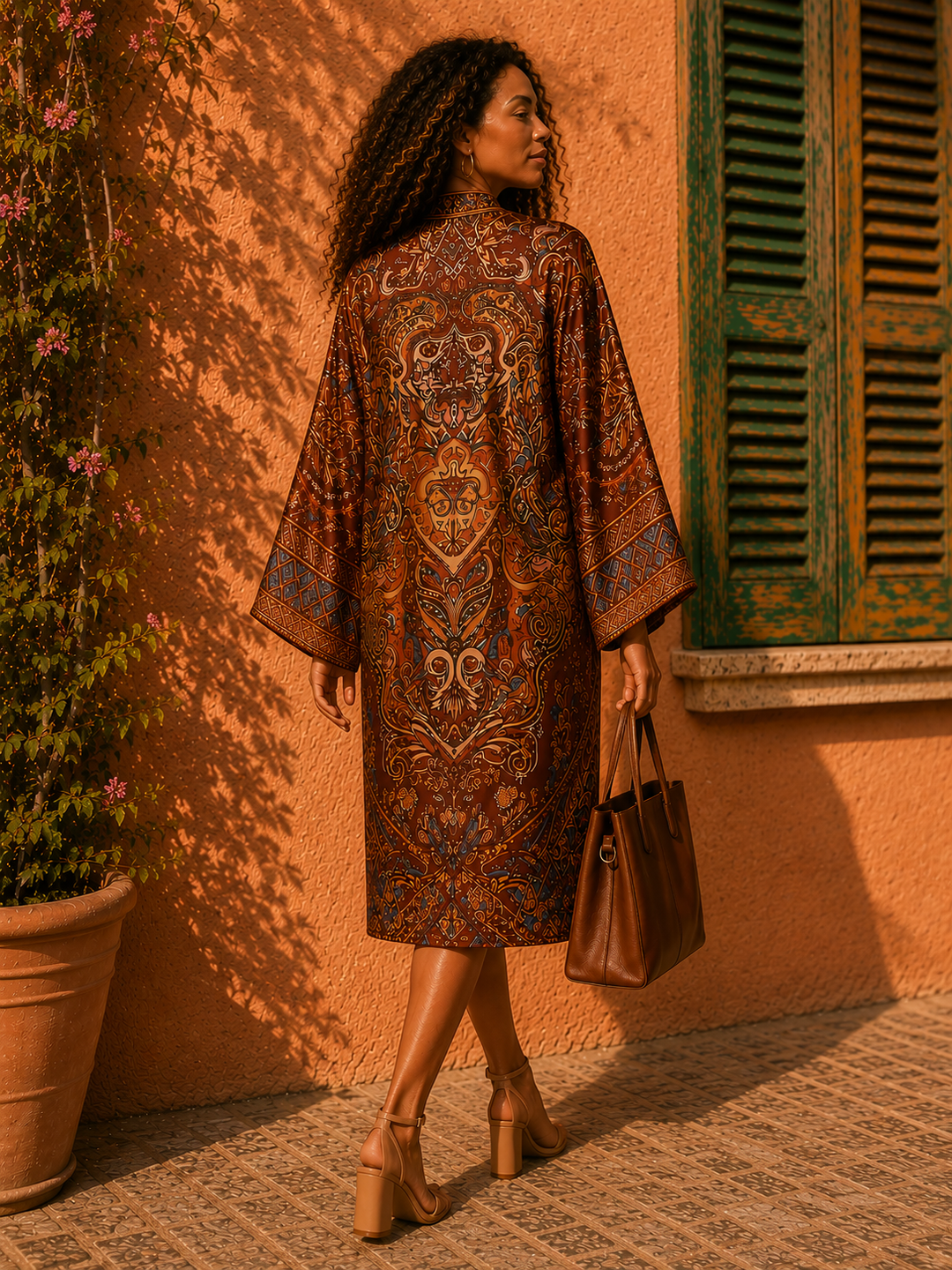 Selena | Paisley Kimono Dress