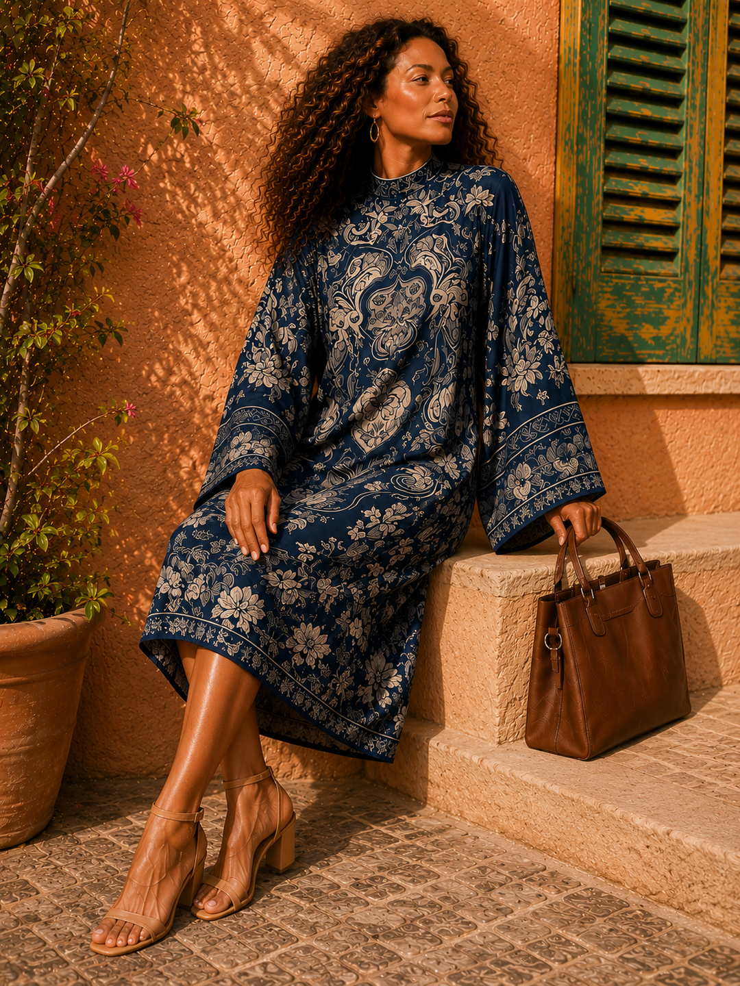 Selena | Paisley Kimono Dress