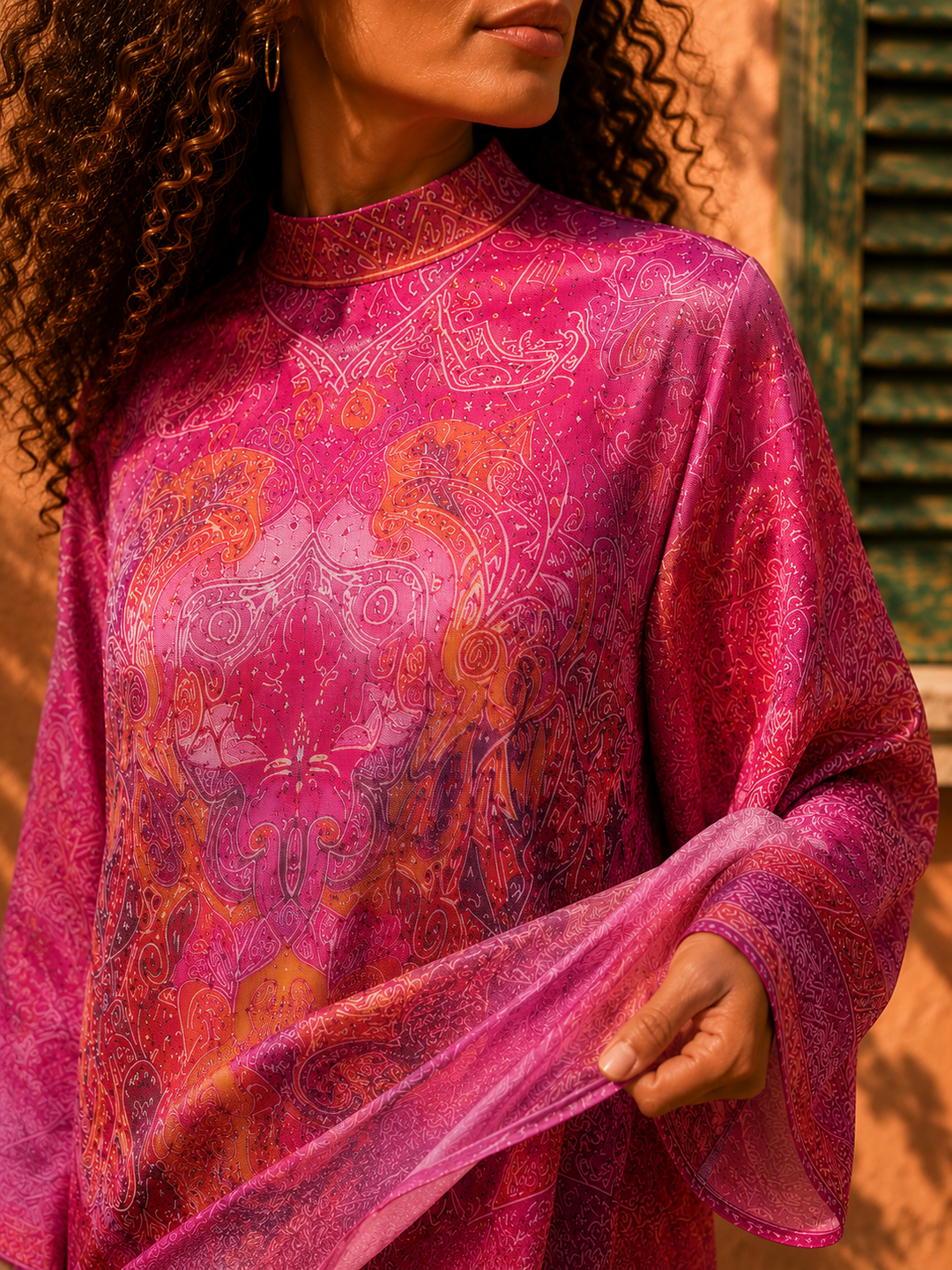Selena | Paisley Kimono Dress